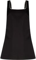 Thumbnail for your product : Area Square Neck Backless Mini Dress