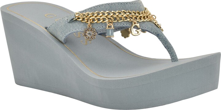 GUESS Sutton Platform Wedge Sandal