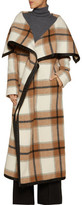 Thumbnail for your product : Joseph Azha Checked Wool And Mohair-Blend Coat