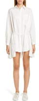 Thumbnail for your product : Sandy Liang Ums Tiered Long Sleeve Shirtdress