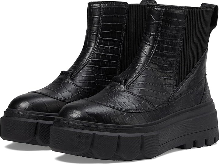 Sorel Cariboutm X Boot Chelsea Waterproof Women's Boots Black/Black : 6 B - Medium, Suede