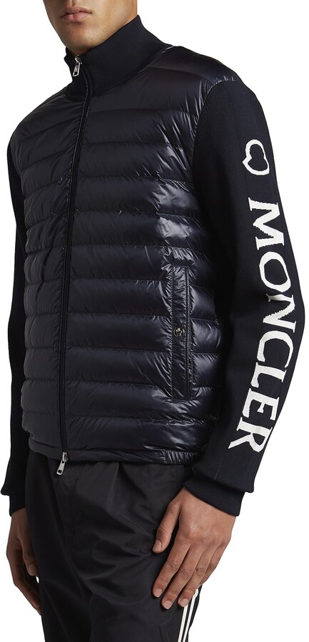 Moncler Men's Zip-Front Tricot Cardigan - ShopStyle