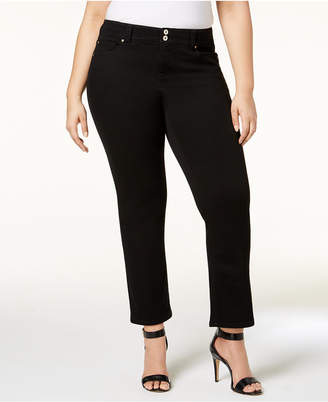 INC International Concepts Plus Size Straight-Leg Jeans, Created for Macy's