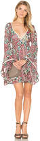 Thumbnail for your product : Raga Sunset Rose Bell Sleeve Dress
