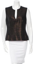 Thumbnail for your product : L'Agence Sleeveless Metallic Top