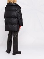 Thumbnail for your product : Moorer Padded Zip-Up Down Jacket
