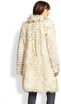 Thumbnail for your product : Alice + Olivia Search Results, Kayla Long Fur Coat