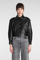 Kiari Leather Jacket In Black Leather 