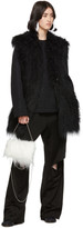 Thumbnail for your product : MM6 MAISON MARGIELA Black Hairy Scarf
