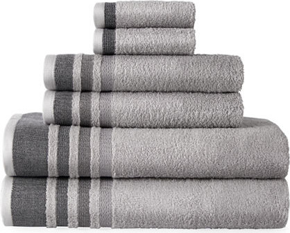 Home Expressions Stripe 6-pc. Stripes Bath Towel Set
