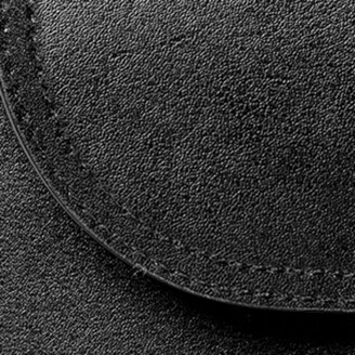 Aspinal of London Leather Portobello Saddle Bag in Black