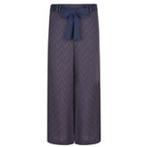 Thumbnail for your product : Patrizia Pepe Loose Fit High Waisted Print Trousers