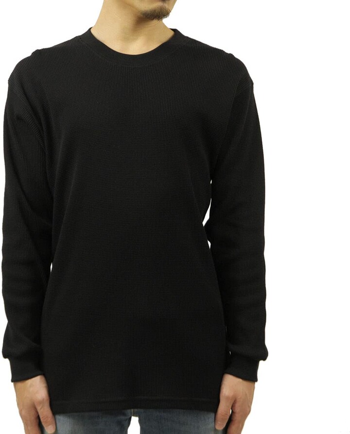 Pro Club Heavyweight Thermal Shirt 8.1 Oz 100 Cotton Black ShopStyle