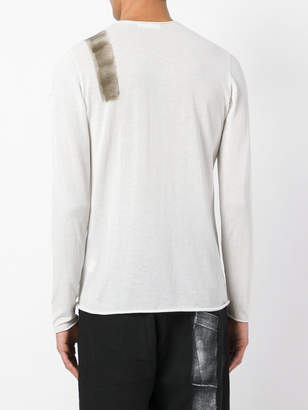 Isabel Benenato printed sweatshirt