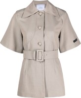 Thumbnail for your product : Patou Belted Safari Jacket