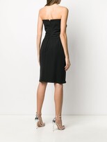 Thumbnail for your product : Giorgio Armani Pre-Owned Draped Strapless Dress
