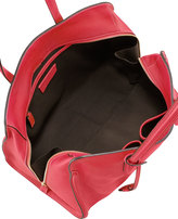 Thumbnail for your product : Alexander McQueen Skull Padlock Zip-Around Tote Bag, Pink