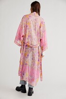 Thumbnail for your product : SPELL Hibiscus Lane Maxi Kimono by at Free People