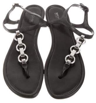 MICHAEL Michael Kors Leather Thong Sandals