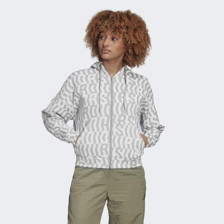 adidas allover print hoodie