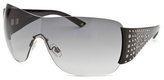 Thumbnail for your product : Bebe Women's Animated Shield Black Sunglasses