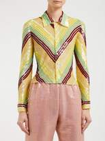 Thumbnail for your product : Ashish Striped Sequinned Shirt - Womens - Multi