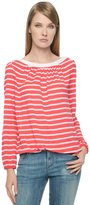 Thumbnail for your product : Ella Moss Lillie Stripe Long Sleeve Top