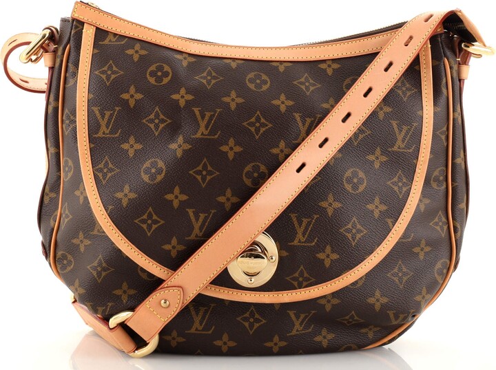Louis Vuitton Alma Shoulder Bag GM Brown Canvas for sale online