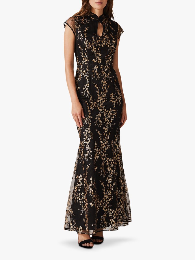 phase eight zoe lace maxi dress
