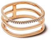 Thumbnail for your product : VANRYCKE 18kt rose gold Charlie diamond ring