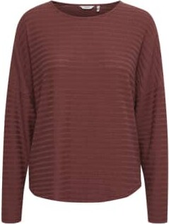B.young Riley Burnt Russet Pullover