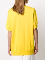 Thumbnail for your product : Plan C Crew-Neck Short-Sleeve Jumper