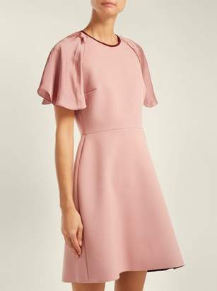 Roksanda Nia Crepe Mini Dress - Womens - Pink