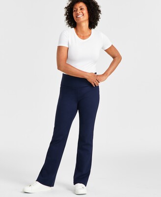Style&Co. Style & Co Women's Ponte-Knit Bootcut Pants, Created for Macy's -  ShopStyle