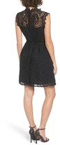 Thumbnail for your product : Speechless Women's Mock Neck Lace Skater Dress