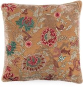 Thumbnail for your product : Anke Drechsel Floral-Embroidered Silk-Velvet Cushion
