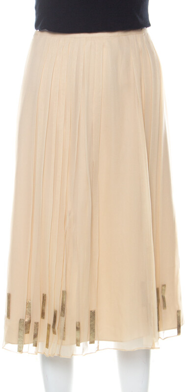 Tahari Pleated Skirt | ShopStyle