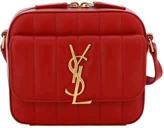 yves saint laurent bag red