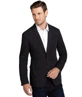 Thumbnail for your product : Burberry ink blue cotton lightweight two button jacket