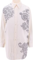Cotton and silk long shirt 
