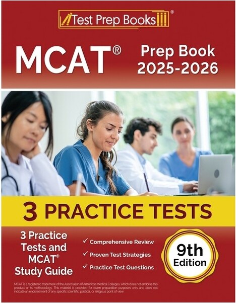 Test Prep Books MCATPrepBook2025-2026-byLydiaMorrison(Paperback)