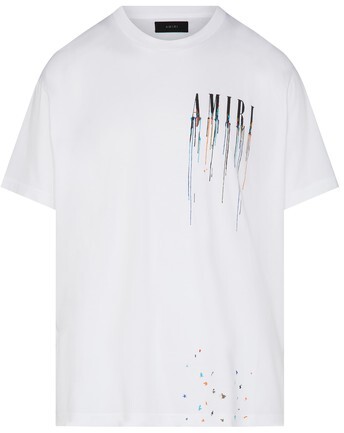 AMIRI Paint-drip Logo T-shirt