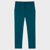 Thumbnail for your product : Paul Smith A Suit To Travel In - Women's Slim-Fit Dark Green Wool-Twill Trousers