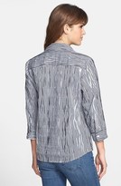 Thumbnail for your product : Foxcroft Crinkled Gingham Shirt (Petite)