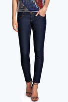 Thumbnail for your product : boohoo Petite Ruby 5 Pocket Skinny Jeans