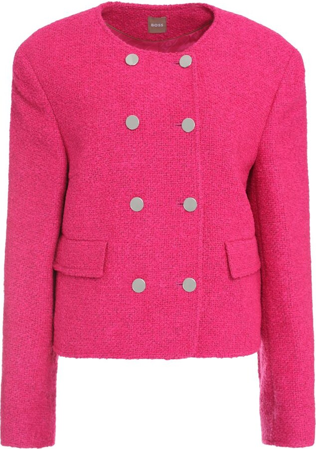 HUGO BOSS Jesetta Tweed Jacket - ShopStyle
