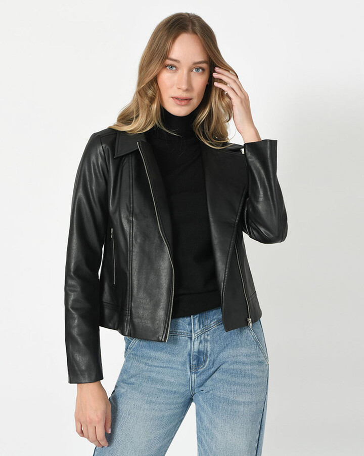 leather jacket size 14