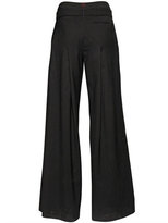 Thumbnail for your product : A.F.Vandevorst Virgin Wool Organza Twill Palazzo Pants