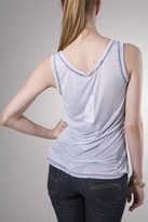Thumbnail for your product : Fluxus Burnout Pocket Tank in Light Blue