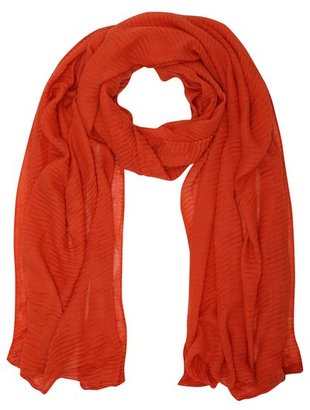 M&Co Pleat textured scarf